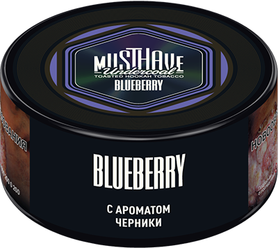 Табак д/кальяна Must Have вкус Blueberry, 25 гр фото 1