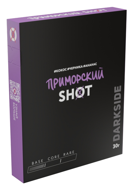 Табак д/кальяна Darkside Shot вкус Приморский Шейк, 30 гр фото 1
