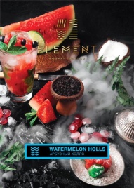 Табак для кальяна Element Вода Watermelon Holls, 25 гр