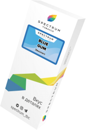 Табак для кальяна Spectrum Classic Blue Gum, 100 гр