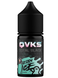Ароматизатор QVKS TOTAL BLACK Личи Клюква Мята, 14 мл