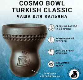 Чашка для кальяна Cosmo Bowl BELL, молочение