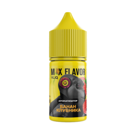 Ароматизатор VLIQ MAX Flavor Банан клубника 15мл
