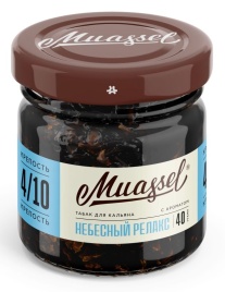 Табак для кальяна Muassel 4/10 Relax Sky Небесный релакс, 40 гр