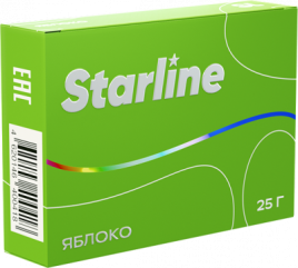Табак для кальяна STARLINE Яблоко, 25 гр