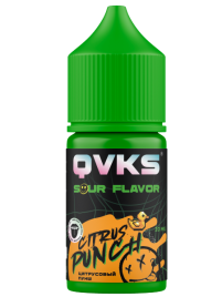 Ароматизатор QVKS SOUR Цитрусовый Пунш, 14мл