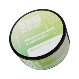 Табак для кальяна SEBERO Arctic Mix Мороженое с васаби, 25 гр