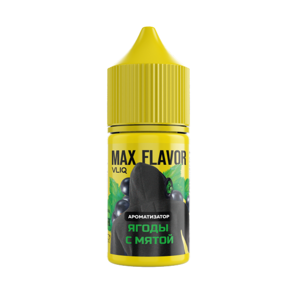 Ароматизатор VLIQ MAX Flavor Ягоды с Мятой 15мл фото 1