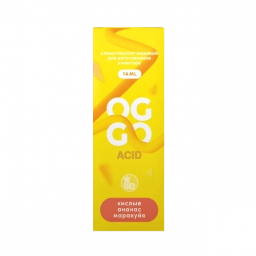 Ароматизатор OGGO ACID Ананас Маракуйя, 14 мл фото 1