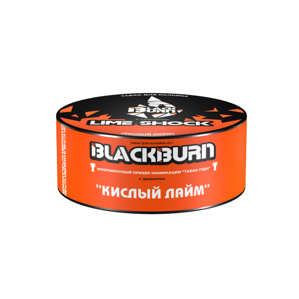Табак д/кальяна Black Burn вкус Lime Shock, 25 гр фото 1