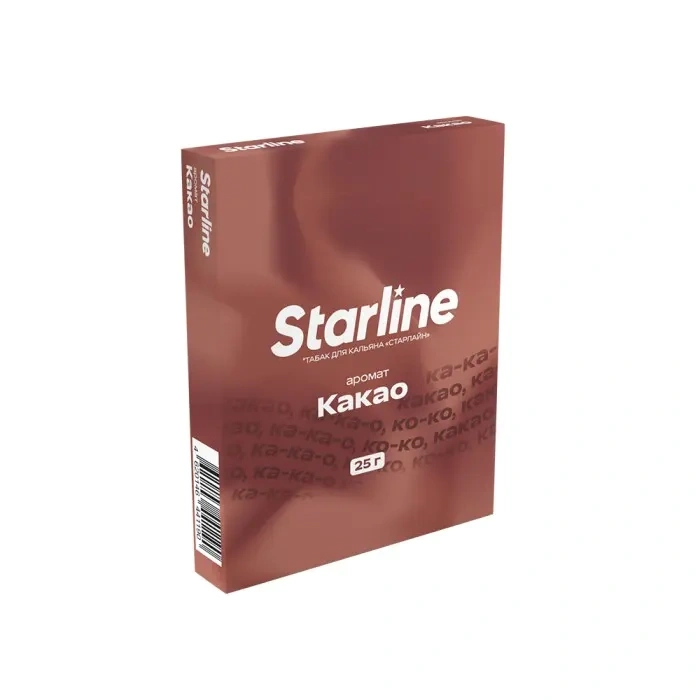 Табак для кальяна STARLINE Какао, 25 гр фото 1