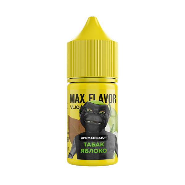 Ароматизатор VLIQ MAX Flavor Табак и яблочный вдох 15мл фото 1