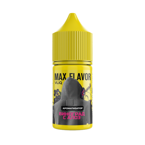 Ароматизатор VLIQ MAX Flavor Виноград с АЛОЭ 15мл фото 1