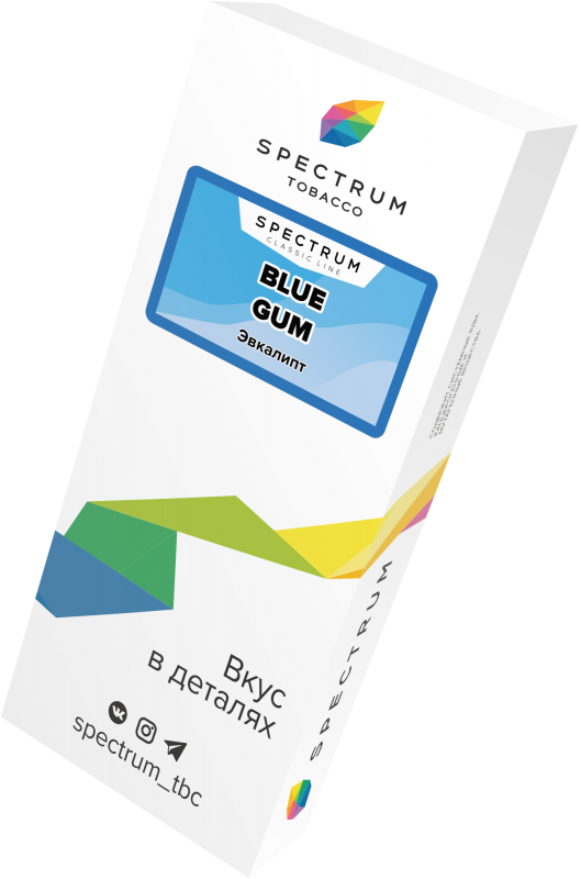 Табак для кальяна Spectrum Classic Blue Gum, 100 гр фото 1