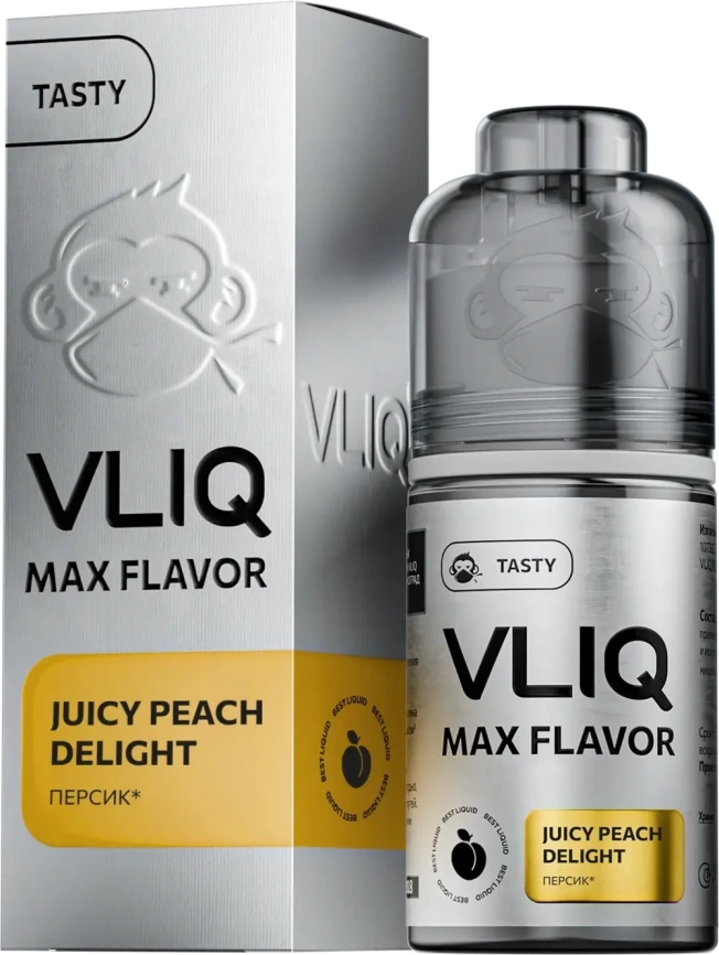 Ароматизатор VLIQ MAX Flavor Персик, 15 мл фото 1