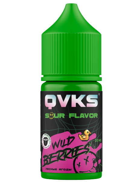 Ароматизатор QVKS SOUR Лесные Ягоды, 14мл фото 1