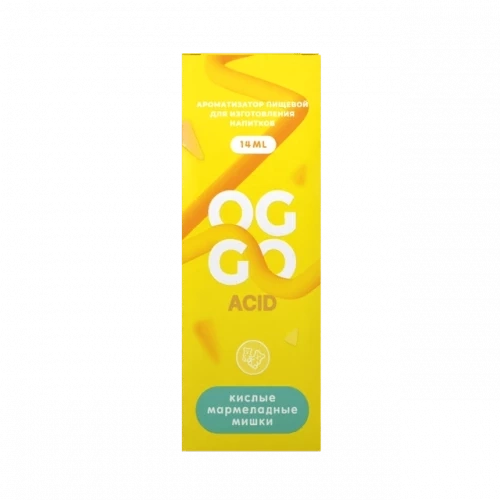 Ароматизатор OGGO ACID Кислые Мармеладные Мишки, 14 мл фото 1