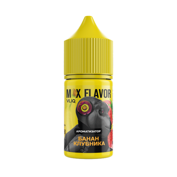 Ароматизатор VLIQ MAX Flavor Банан клубника 15мл фото 1