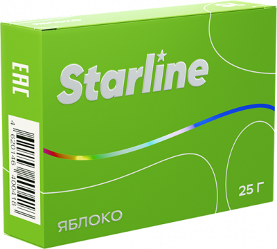 Табак для кальяна STARLINE Яблоко, 25 гр фото 1