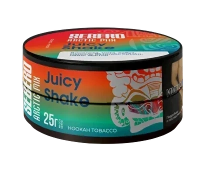 Табак для кальяна SEBERO Arctic Mix Juicy Shake, 25 гр фото 1