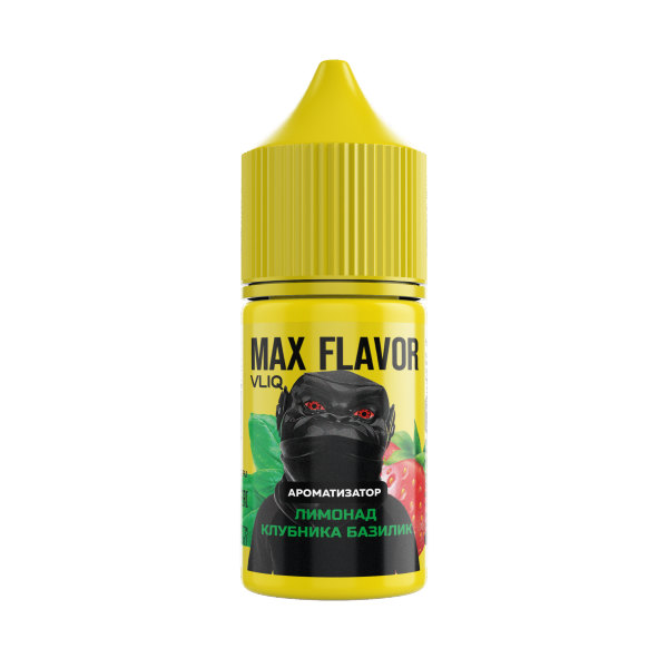Ароматизатор VLIQ MAX Flavor Лимонад Клубника Базилик 15мл фото 1