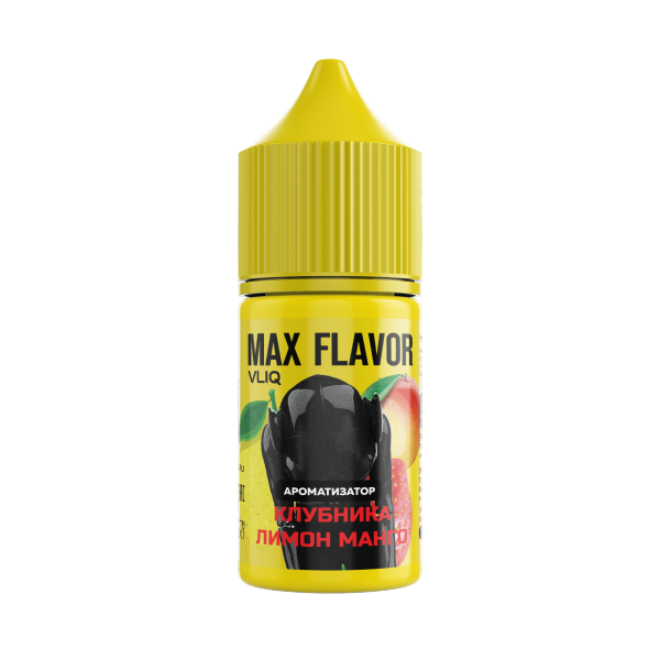 Ароматизатор VLIQ MAX Flavor Клубника Лимон Манго 15мл фото 1