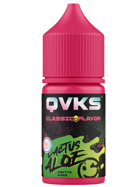 Ароматизатор QVKS CLASSIC Кактус Алоэ, 14мл фото 1