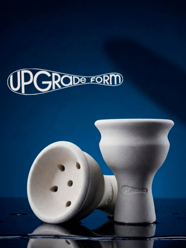 Чашкa для кальяна Upgrade Form Small, глина без покрытия фото 1